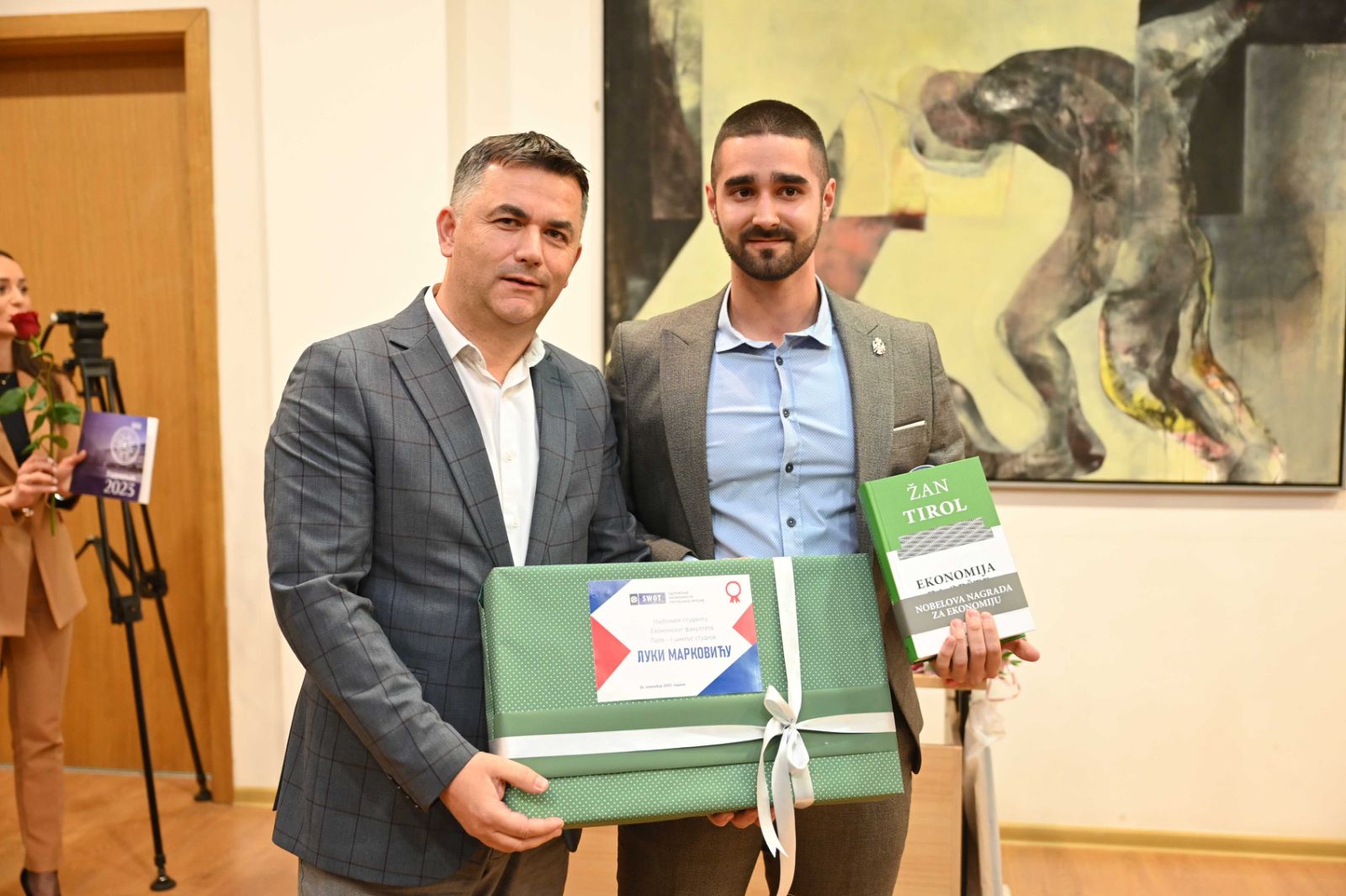 Udruženje ekonomista RS SWOT nagradilo najboljeg studenta